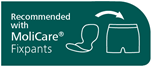 Recommended with molicare fixpants