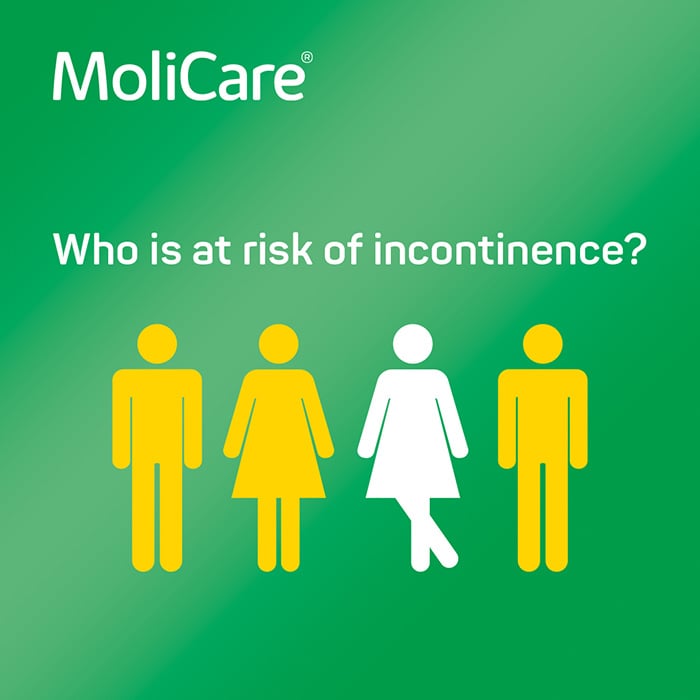 Who is at risk of incontinence?