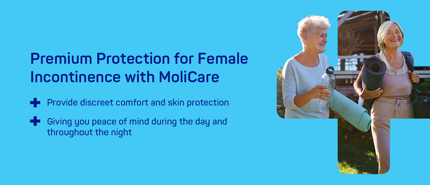 MoliCare Female Banner